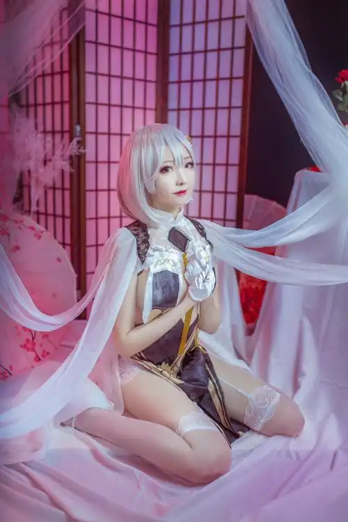 碧蓝航线天狼星旗袍cosplay