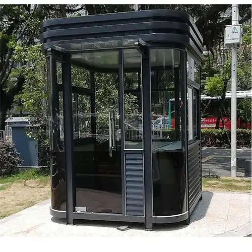 朝阳不锈钢岗亭保安门卫室来图定制 厂家供应