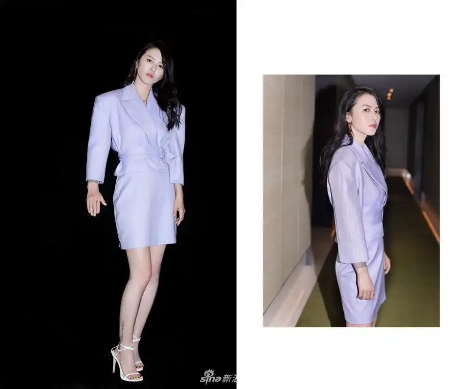 组图:谭维维出席金马奖入围酒会 优雅亮相动人十足