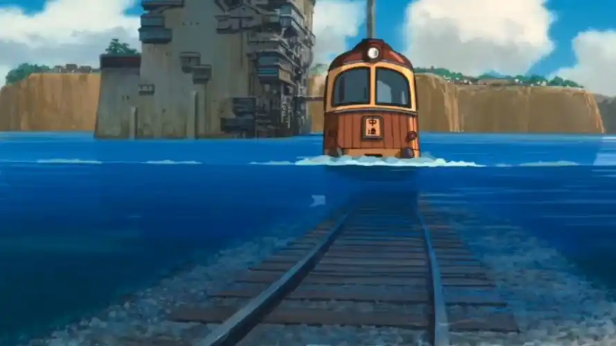 好喜欢宫崎骏电影中的风景,好治愈的画风,每一帧都美的可以当壁纸