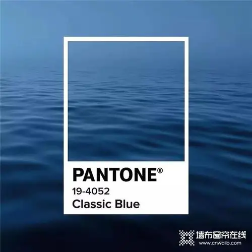 兰爵墙布提前分享2020流行代表色,徜徉在经典蓝的海洋中!