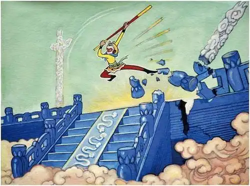 重温经典,匠心造园!《大闹天宫》原画手稿.