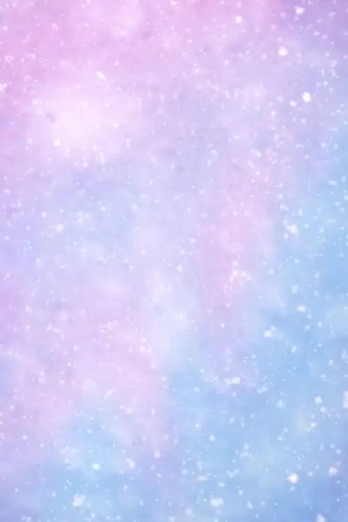 幻蓝紫色背景,雪花纷飞的梦幻美丽意境