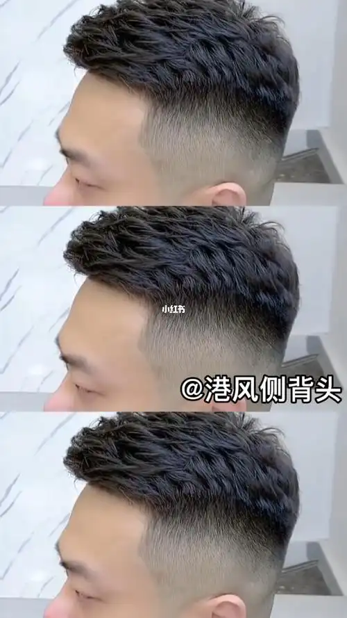 男生都要尝试的发型港风侧背头