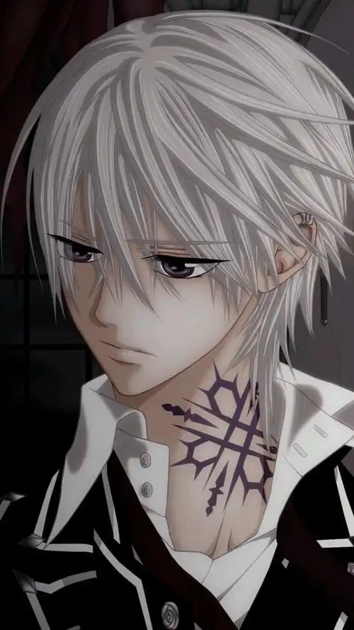 动漫中的白发男神_腾讯新闻