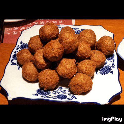 新年打卡同合居,干炸丸子满分