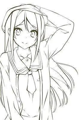 动漫女生全身简笔画视频图漫画人物图片女孩手绘图片大全漫画人物女孩