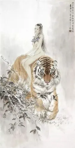 近现代画家笔下的中国神话第一美女——山鬼-搜狐大视野-搜狐新闻