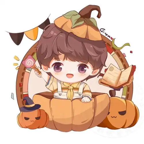 原创  #原创插画  #手绘头像  #寻找小红书绘画大神  #南瓜  #q版