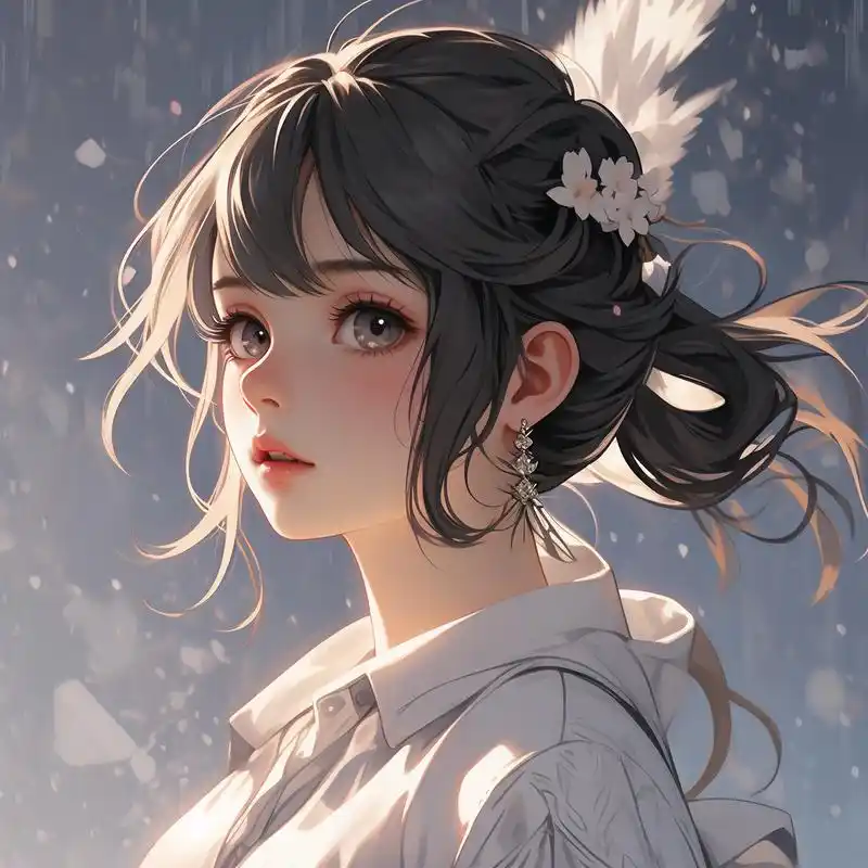 这种头像太让人心动了吧,真的是绝美!