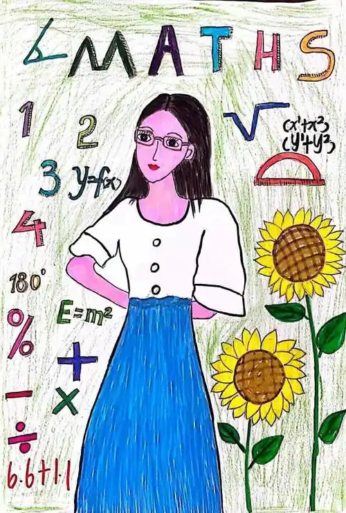 一线一银丝丹青描丹心大运学子为班主任画像