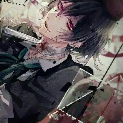动漫头像男生冷酷血腥高清好看的血腥恐怖动漫男生头像图片