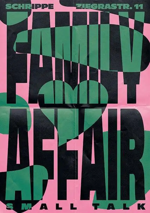 字体版式海报设计作品marietherese