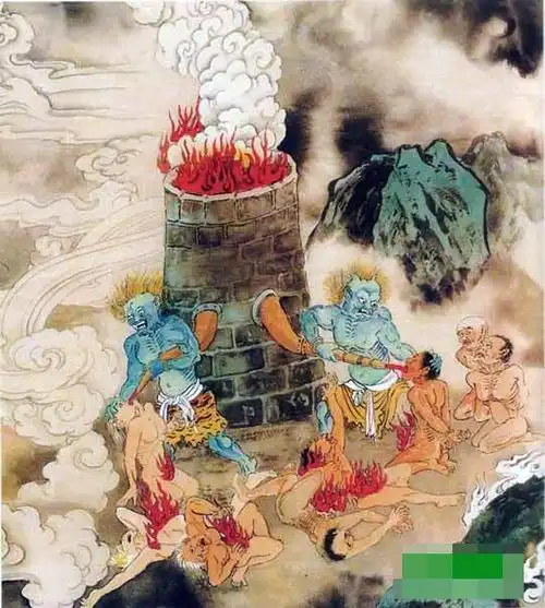 传说中的十八层地狱详解:贪官污吏入石磨地狱