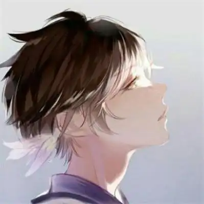 伤感动漫男头高清头像哭悲伤失恋绝望的男生