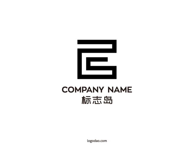 e英文字母公司logo设计e英文字母素材下载