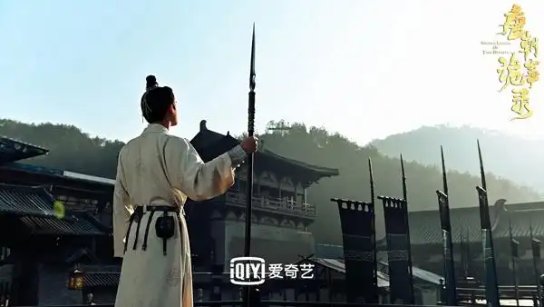 1月8日,《唐朝诡事录》首发角色海报,杨旭文饰演的卢凌风一袭黑衣官服