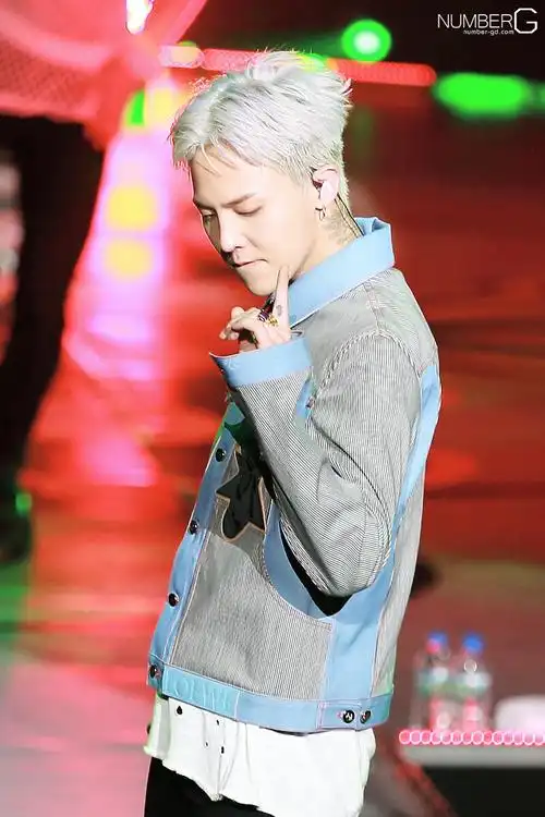 权志龙#白发美颜