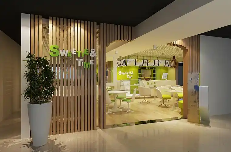 广州奶茶连锁店装修设计