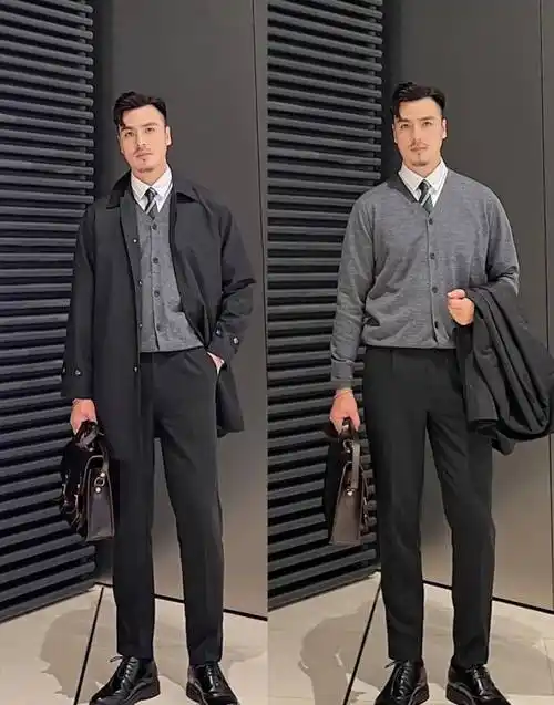 30-40岁秋季男士商务休闲穿搭-第9张图片-绍兴汽车网