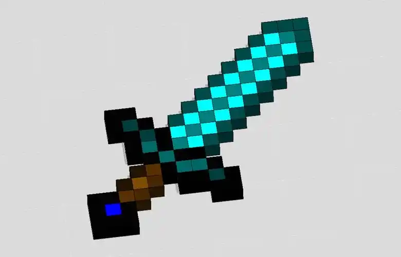 我的世界钻石剑