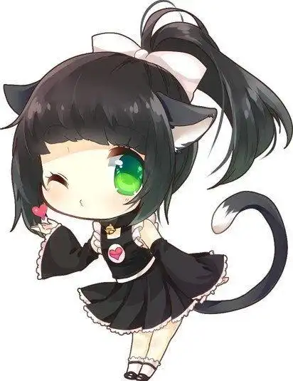 动漫q版萌妹子图片