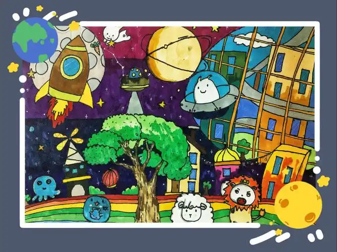 幻幻童年,绘出美梦