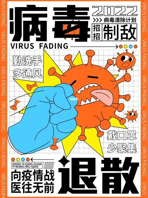 病毒退散海报设计