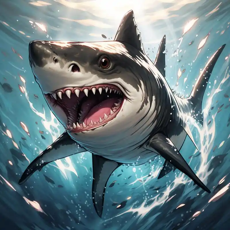 超萌q版小鲨鱼头像00