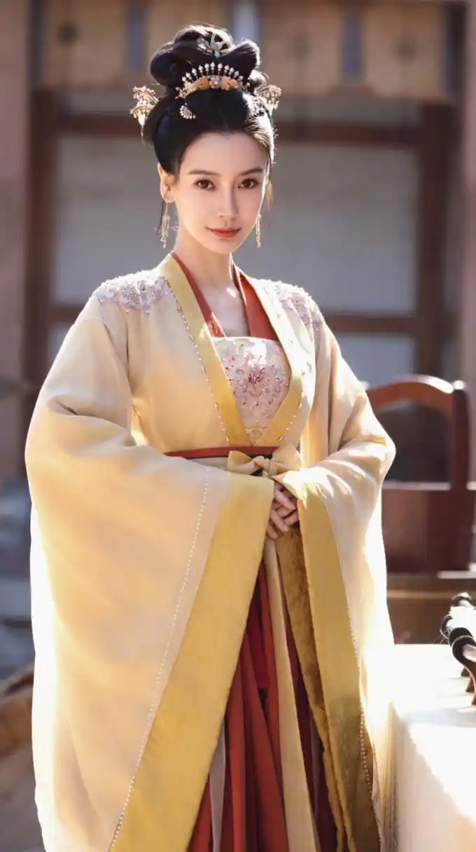 杨颖的古装仪态#angelababy的古装是巅峰状态,非常的到位.