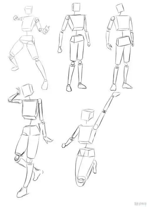 写生动态—角色人体动态基础训练