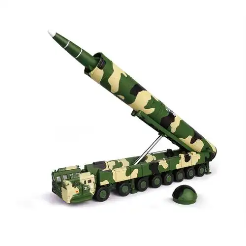 东风核导弹发射df41合金模型阅兵军事模型洲际火箭炮坦克