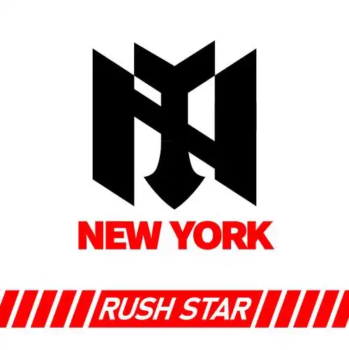 纽约标志 new york logo(rush star 都市系列)_青枫2022-站酷zcool