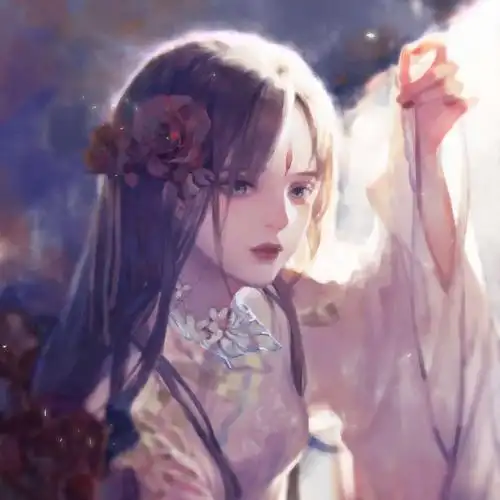 超清女生动漫伤感古风头像图片精选