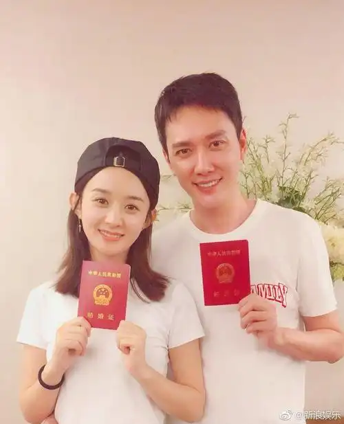 官宣赵丽颖冯绍峰领证最好的生日礼物就是娶你回家