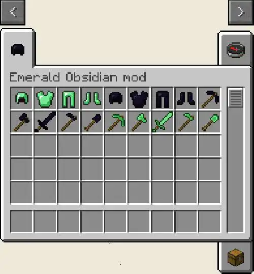 我的世界1.8绿宝石&黑曜石工具mod