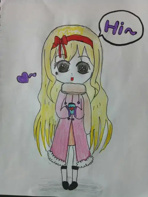 稻草人画室付钰涵(十岁)绘画作品集