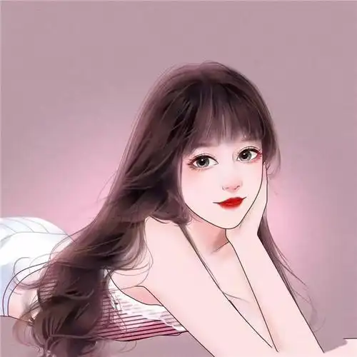 女生成熟好看的手绘头像 优雅从容气质的美女_女生微信头像_头像屋