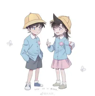 工藤新一毛利兰头像