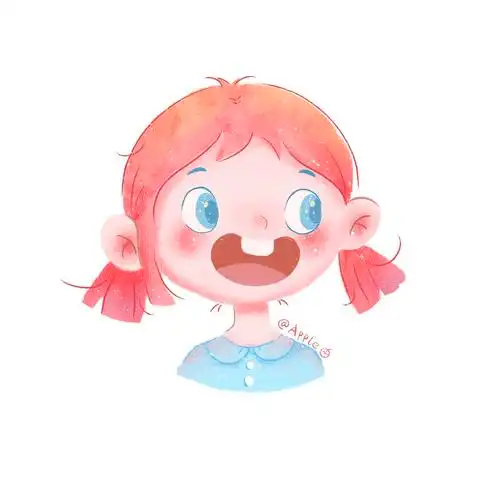 q版头像手绘练习|插画|儿童插画|pingy0735 - 原创作品 - 站酷 (zcool