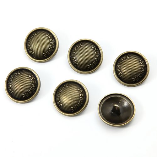 毛呢风衣金属纽扣复古青古古铜色大衣衣扣子女纽扣