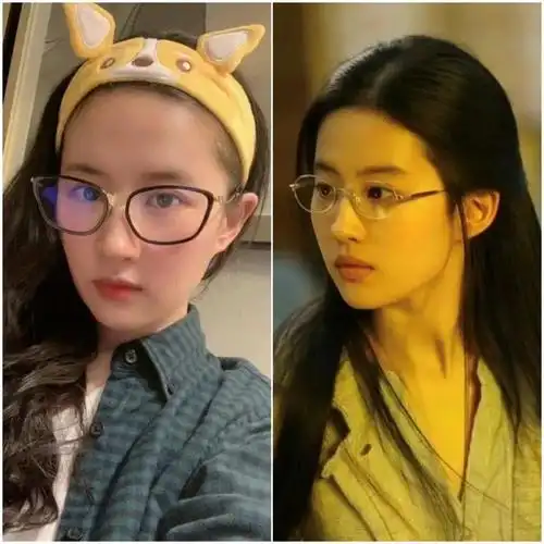 戴上眼镜反而颜值飞升的秘密,我都帮你们总结出来了|发型|刘海|卷发