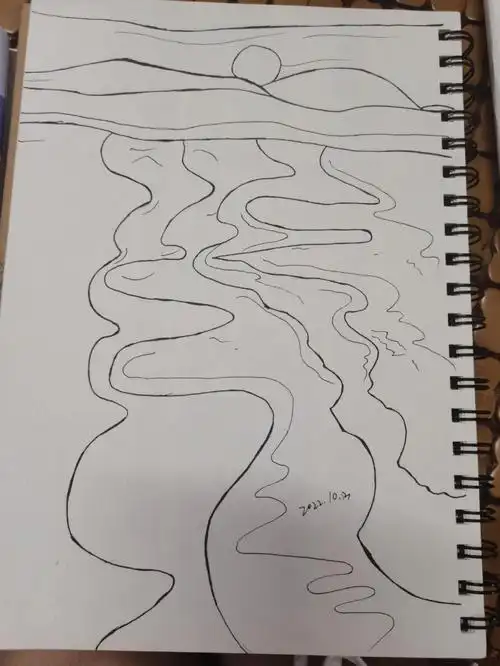 风景画铅笔73绘画浪漫的代名词