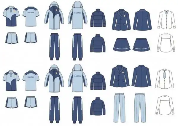 款式上也有自己的考量:"因为我们每天都有体育活动,所以现在的校服都