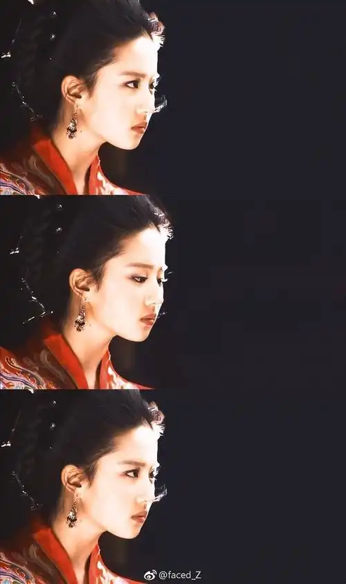 刘亦菲 侧颜杀 壁纸 宝藏女孩 仙女 白浅小龙女 三生三世十里桃花