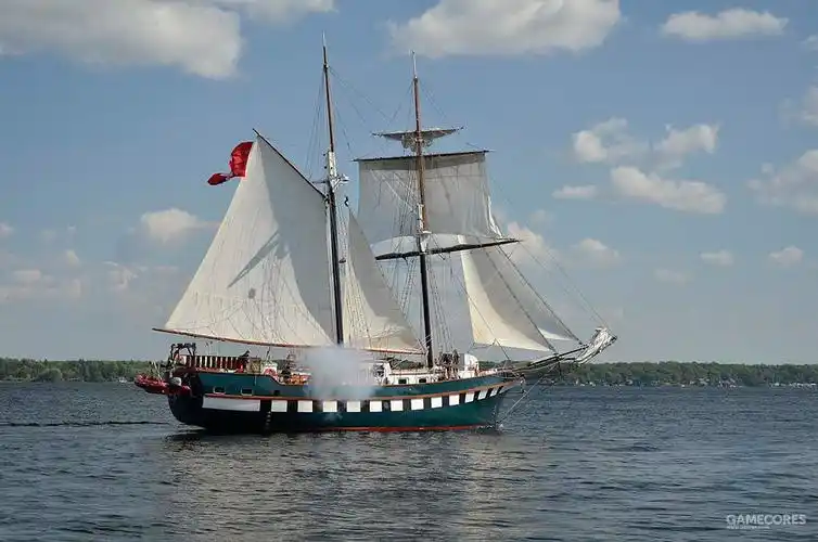 和大家聊聊《刺客信条:黑旗》的战船——双桅横帆船_多拽网