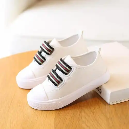 2019春新款儿童鞋子男童板鞋女童软底布鞋低帮童帆布鞋