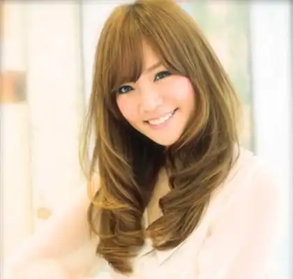 中长发大卷梨花头发型清新文艺之范儿最迷人