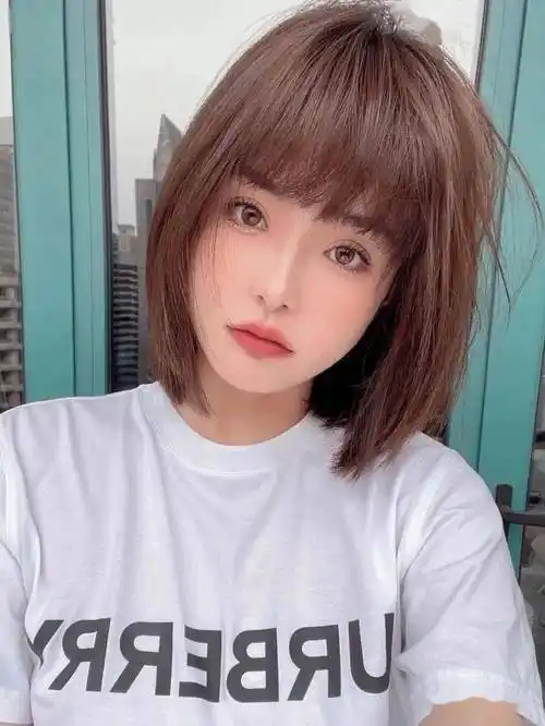 2022必剪超a齐肩短发显身材还减龄