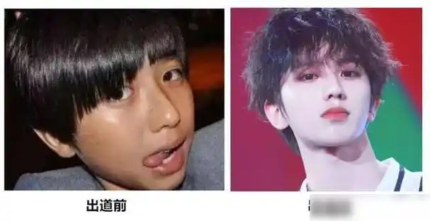 有一种整容叫明星出道前后肖战李现不算啥蔡徐坤变化大